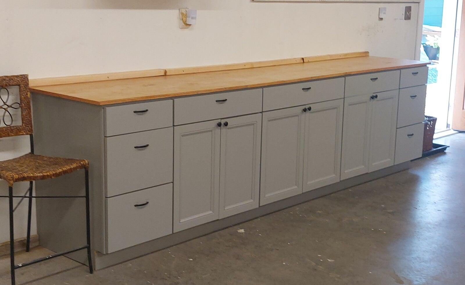 Custom storage cabinet